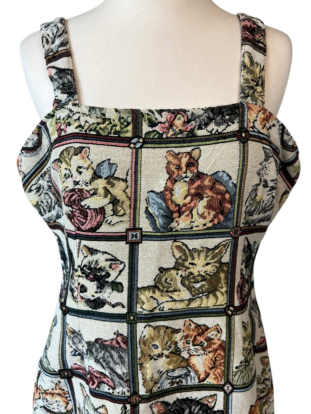 Cider Cat Lover Tapestry Dress - Picture 2 of 14